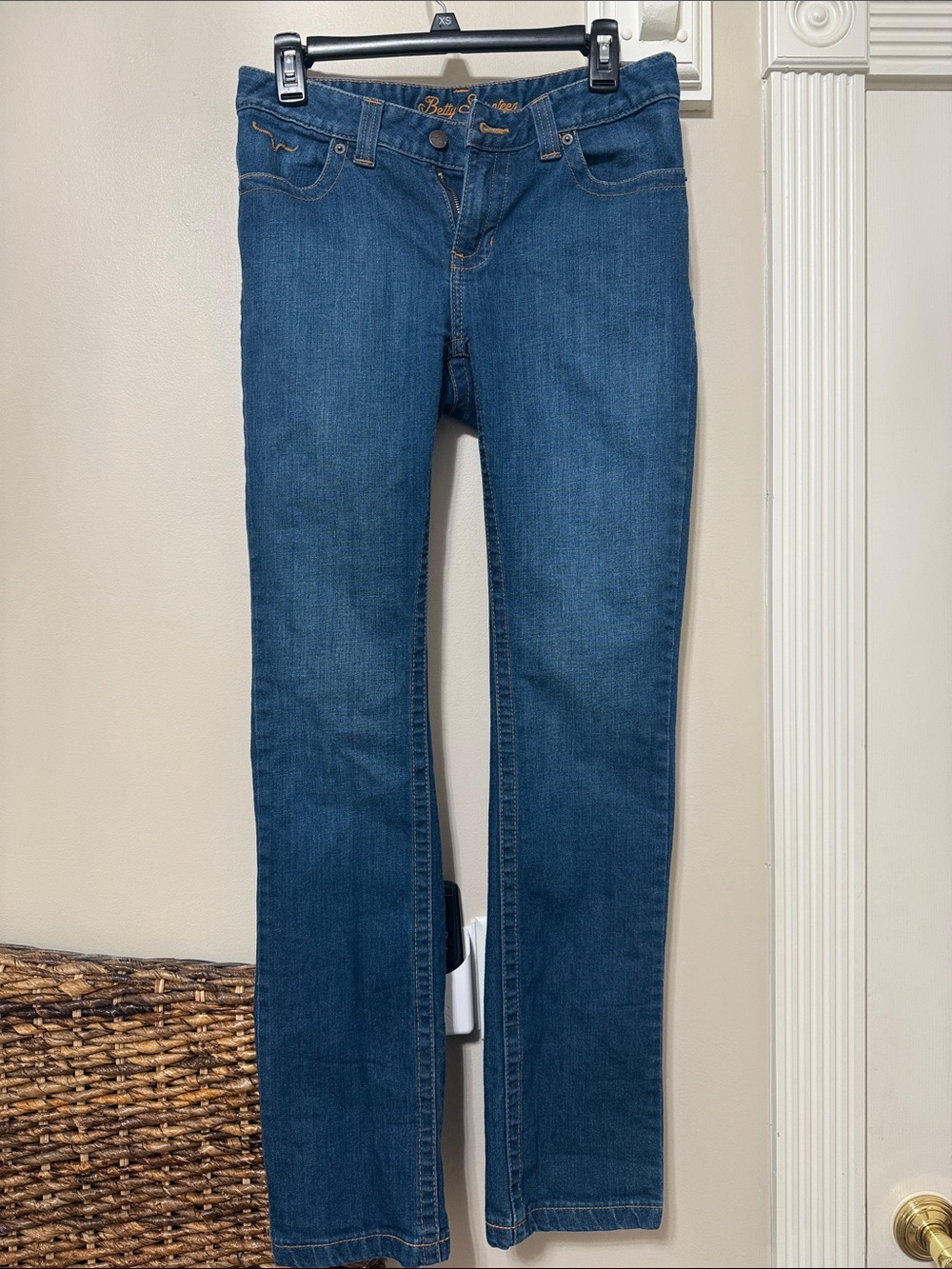 Kimes Ranch Women's Straight Leg Jeans in Blue Denim